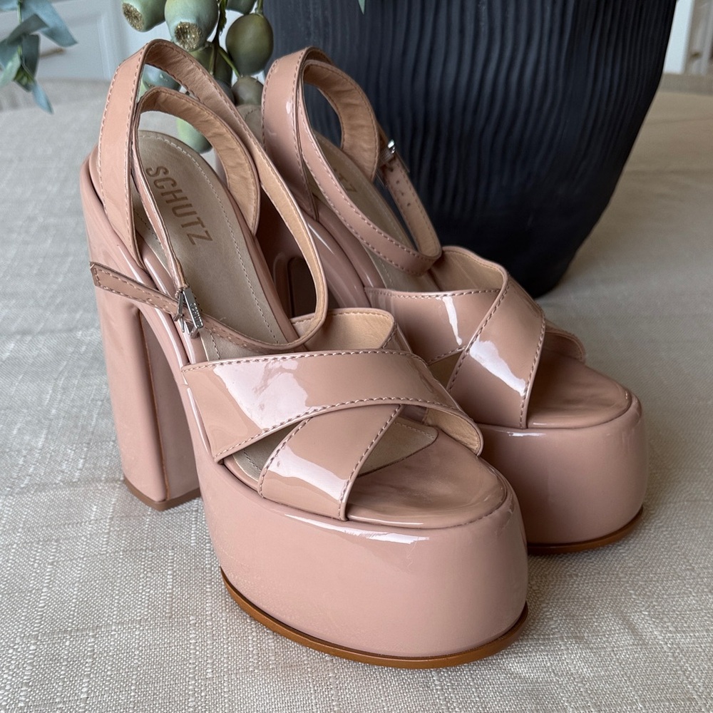 SCHUTZ Women's Blush Platform Sandals